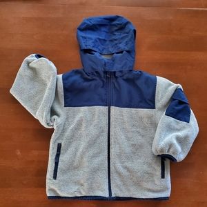 Carter's Reversible Fleece Hooded Jacket Boys 5t
